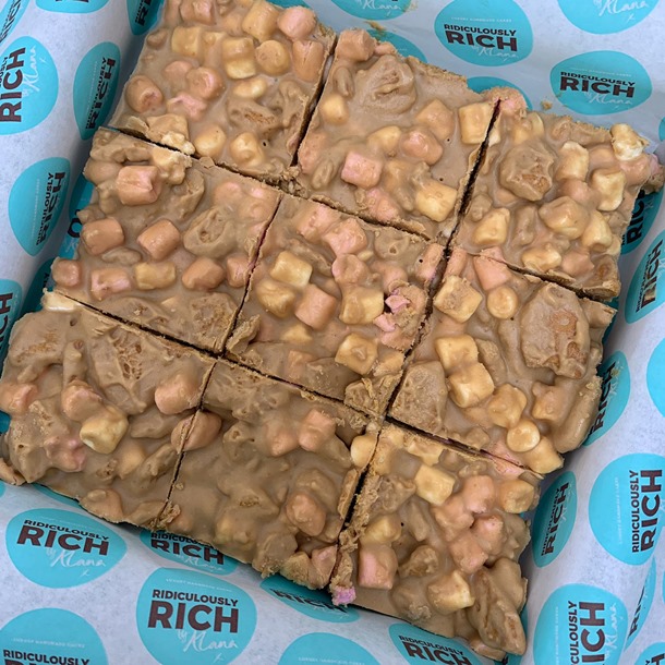 Lotus Biscoff Rocky Road