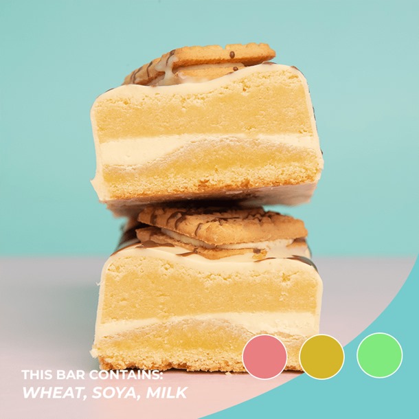 Custard Cream Bourb Bar