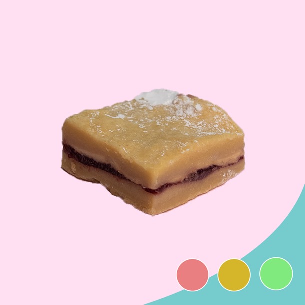 Victoria Shortbread Slice