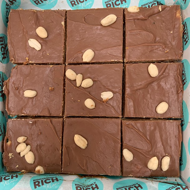 Peanut Butter Fudge Slice