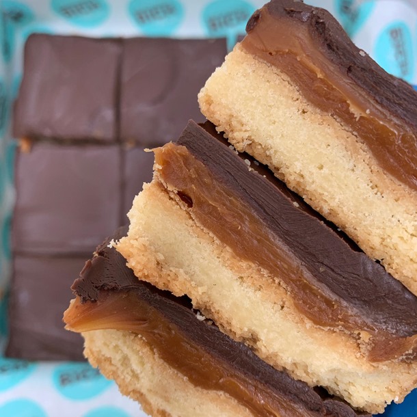 Salted Caramel Slice