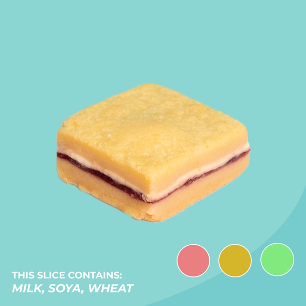 Victoria Shortbread Slice