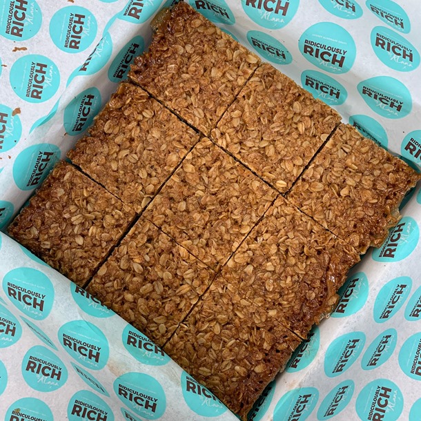Sticky Toffee Flapjacks Buy Toffee Flapjacks