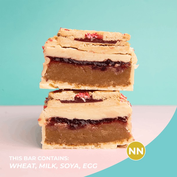 Jammie Dodger Blondie Bar