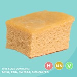 Weekly Specials:Lemon Drizzle Sponge 