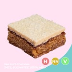 Weekly Specials: Jam & Coconut Flapjack