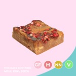 Strawberry and White Chocolate Blondie (Gluten Free)