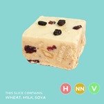 Weekly Specials: White Chocolate Cranberry Raisin Tiffin