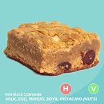 Weekly Special: Cherry & Pistachio Blondie 