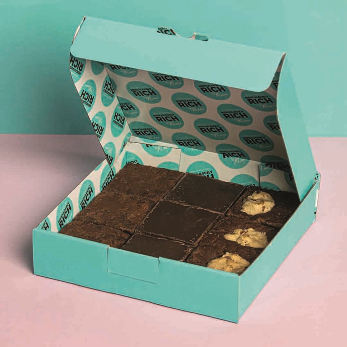 The Ridiculously Rich Brownie Box